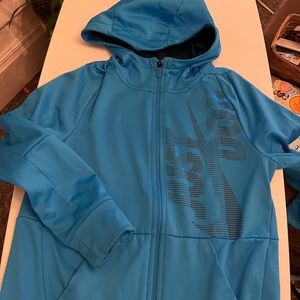 Nike dryfit zippered hoodie